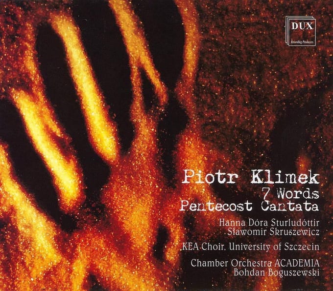 Klimek: 7 Words, Pentecost Cantata