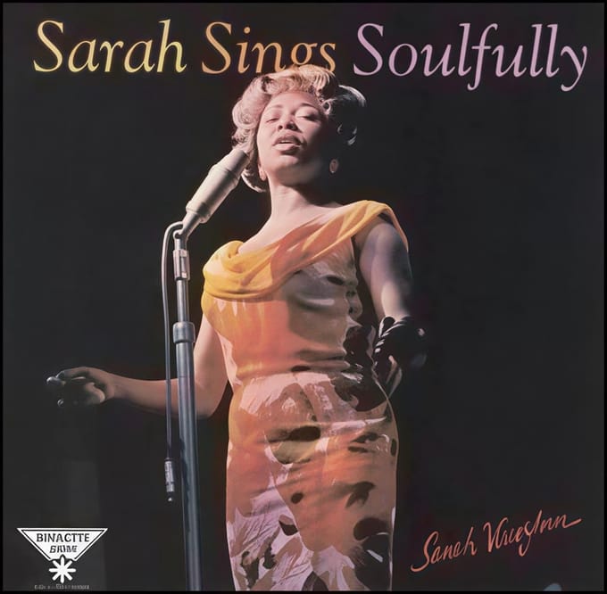 Sarah Vaughan - Sarah Sings Soulfully (LP) (Limited Edition) (Remastered)