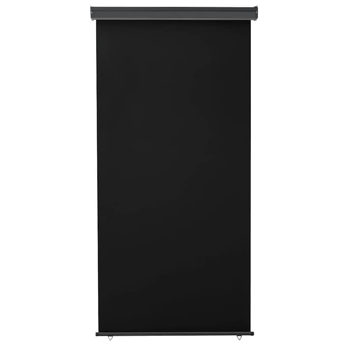 vidaXL - Balkonscherm - 125x250 - cm - zwart