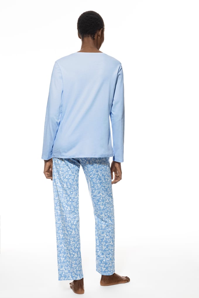 mey Damen Pyjama Serie Flower Meadow
