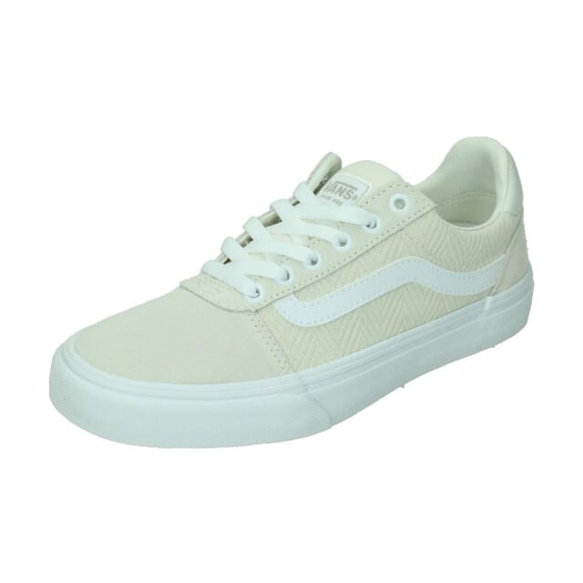 Vans ward deluxe herringbone in de kleur ecru.