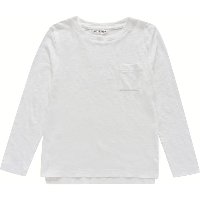 Louise Misha Tee Stano White Größe: 3M | T-Shirts Outlet | kids | Weiß