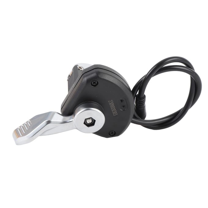 Elektrische Fiets Duimgas Snelheidsregelaar Vingergas Accelerator met Waterdichte Connector black