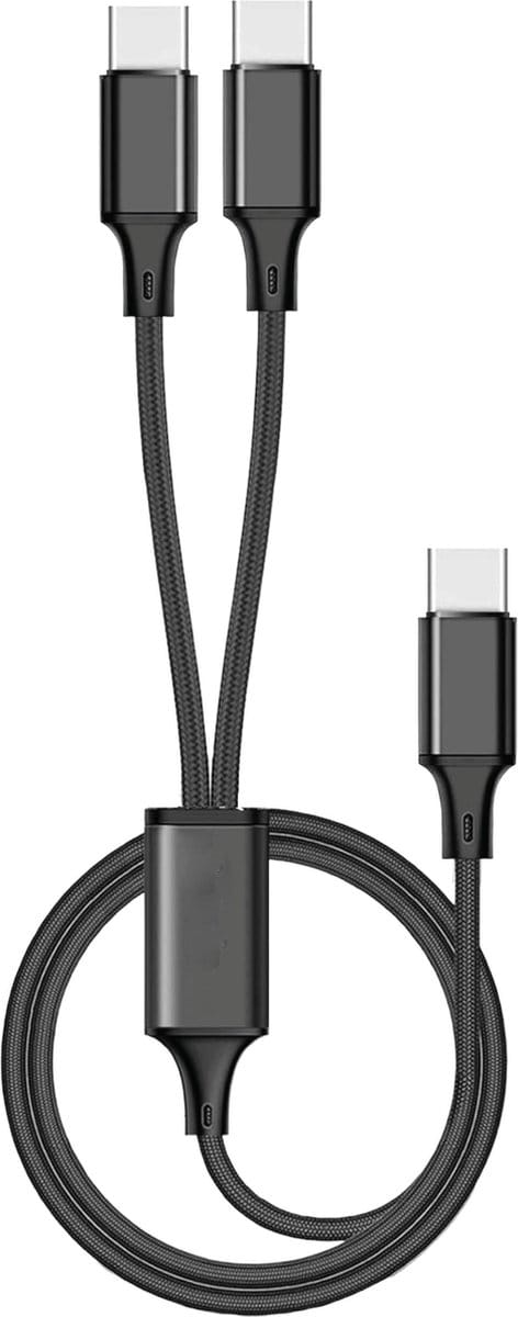 Multi USB-C Kabel met 100W Quick Charge - 1.5 Meter - Oplaadkabel USB-C naar USB-C - Oplader - Snellader