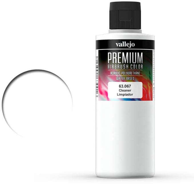 Vallejo Hobbyverf - 63067 Premium Airbrush Cleaner - Cleaner - 200 ml