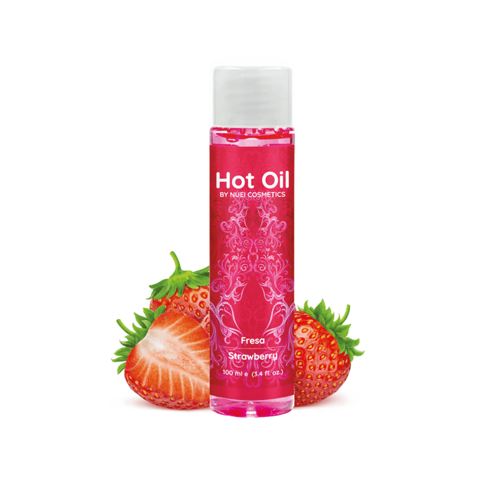 Aardbei – Verwarmende Massage Gel – 100 ml