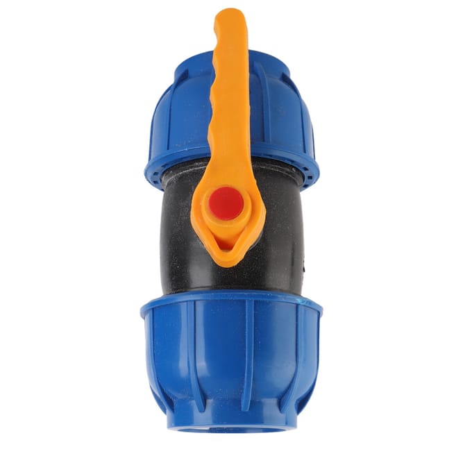 63mm PE Pijpconnector Kogelkraan Waterpijpconnector Klep Fittingen Accessoires