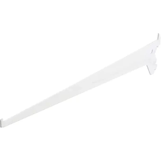 F-systeem Drager Enkel 40 Cm Wit Ral9003 55 Kg
