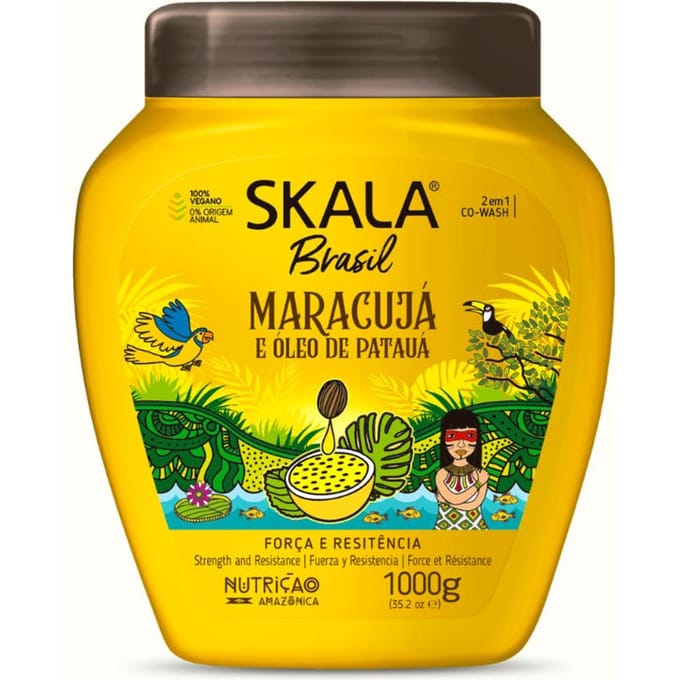 Skala Crema Acondicionadora Maracuya Y Aceite De Pataua 1000 Ml