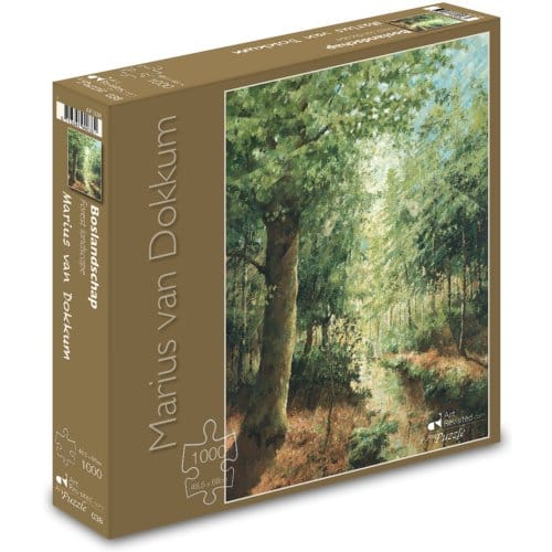 Puzzel Marius van Dokkum - Boslandschap (1000 stukjes)