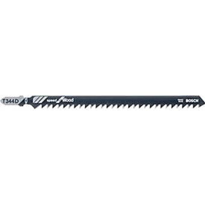 Decoupeerzaagblad T 344 D Speed for Wood, lengte 152 mm, tandafstand 4 mm, HCS, set van 5 stuks