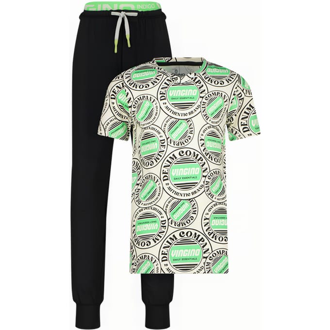 Vingino Wios Deep Black Maat: XS | T-Shirts Outlet | Unisex | Zwart