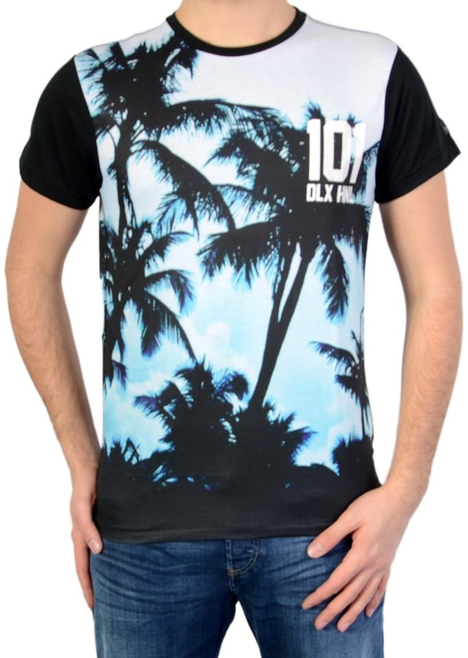T-shirt S16-178 Luck Blue