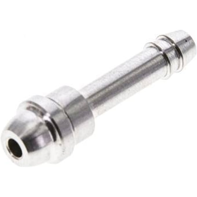 4 mm RVS Slangpilaar zonder Wartelmoer (G1/8'') 12mm