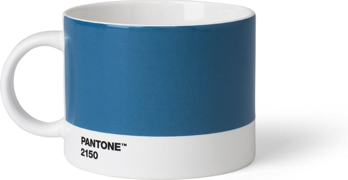 Pantone Theekop - Bone China - Blue 2150 C