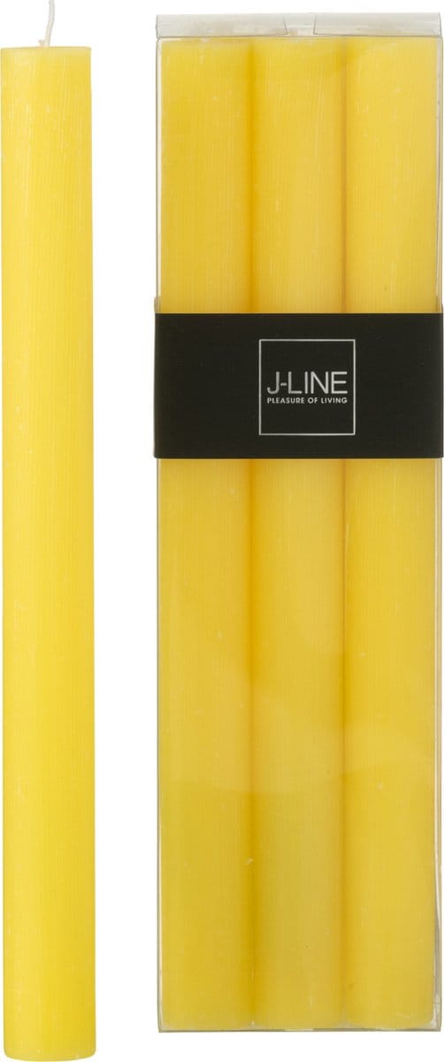 J-Line tafelkaars - geel - 9U - doos van 6