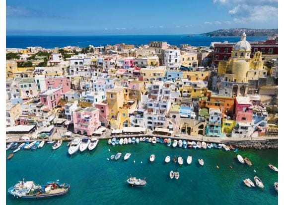 Ravensburger puzzel Italian landscapes: ista su Procida - Legpuzzel - 1500 stukjes