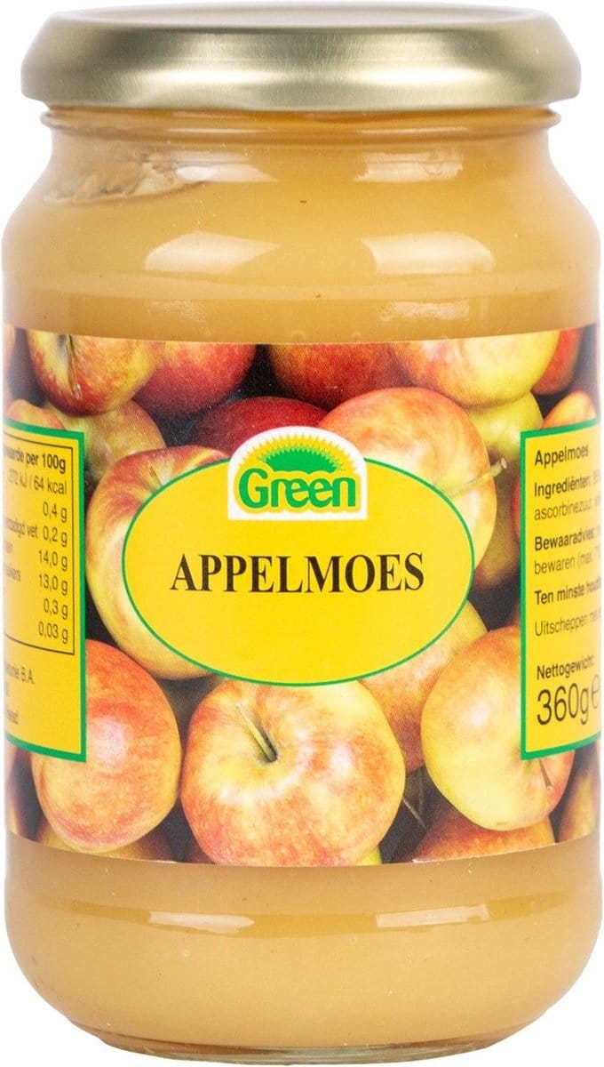 Green Appelmoes 12 potten x 370 ml