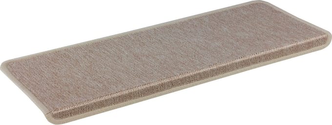 Trapmat Cortona Rechthoek Beige 15 stuks 24x65 cm