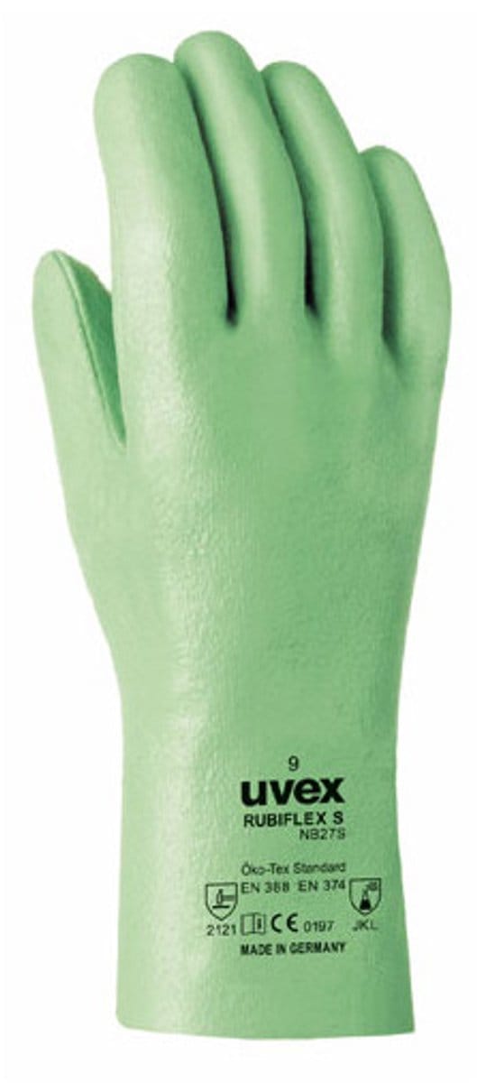 Uvex Rubiflex NB S chemisch bestendige handschoenen L 40 cm