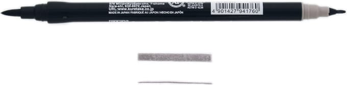 ZIG Art & Graphic Twin Tip brush marker - Warm Gray 9