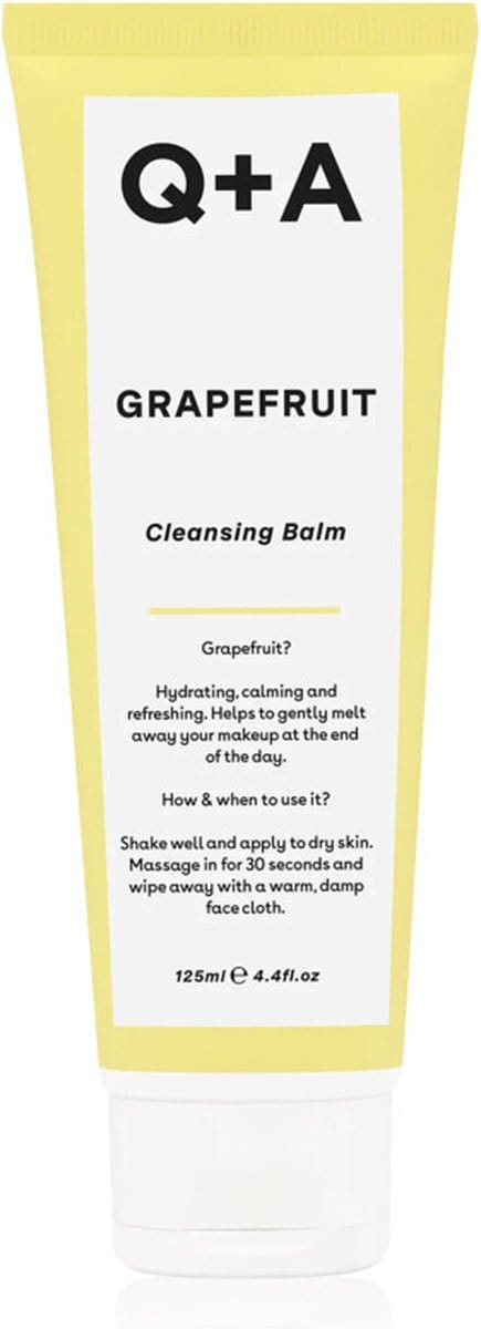 Q+A Grapefruit Cleansing Balm - 2 x 125 ml - Voordeelverpakking