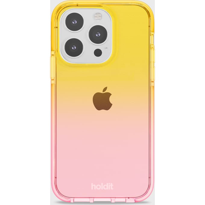 Phone case Seethru Gradient Bright Pink/Orange Juice iPhone 14 Pro