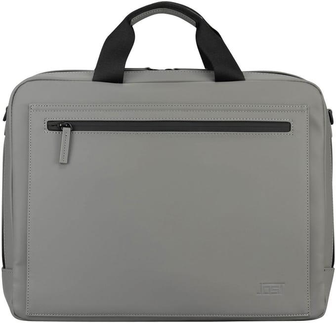 Jost Halmstad Dames laptoptas - 13 inch - Werktas A4 - Imitatieleer - Grijs