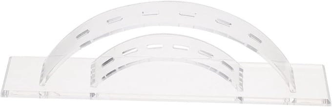 Pincet Houder - Make-up Organizer - Wimper Verlengen - Acryl Materiaal - 23 cm Lengte - Transparant