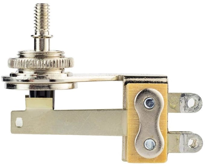 Switchcraft SW-230-N 3-Way Angled Toggle Switch voor Slanke Body Gitaren