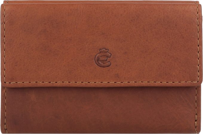 Esquire Leren Portemonnee Dallas Wallet Brown Bruine