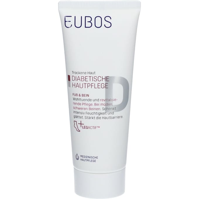 Eubos Diabetics Skincare Voet- en Beencrème 100 Crème