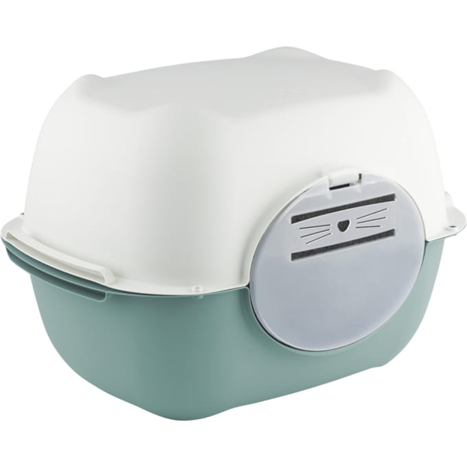 Rotho MyPet kattenbak Bella maretak groen/wit