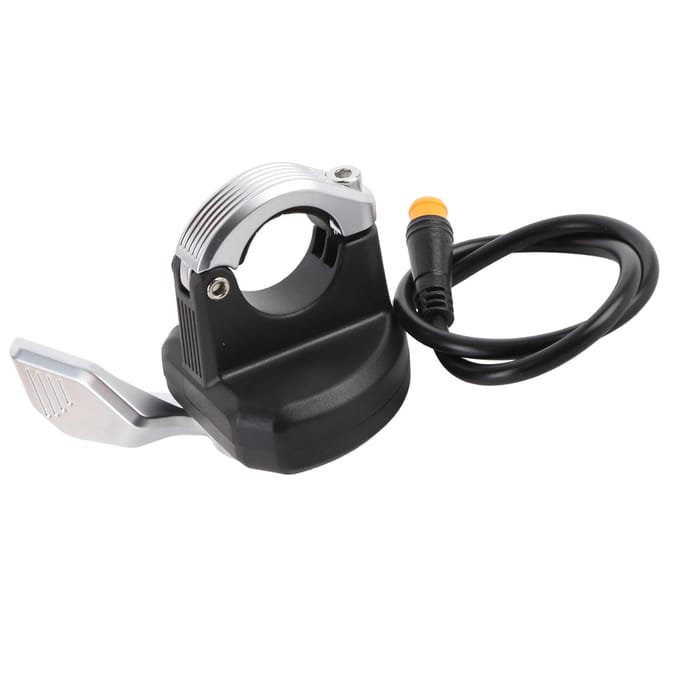 Elektrische Fiets Duimgas Snelheidsregelaar Vingergas Accelerator met Waterdichte Connector black