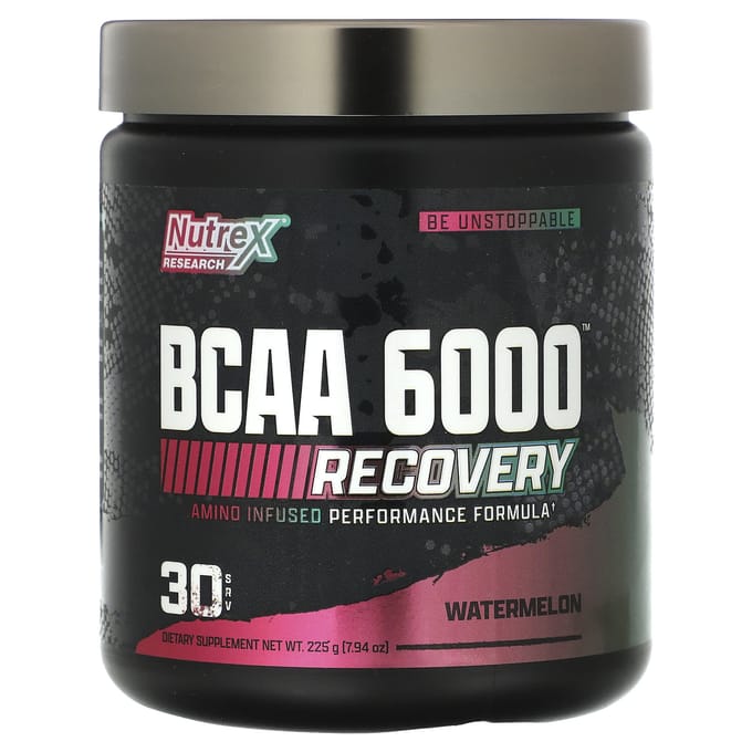 Nutrex Research BCAA 6000 (30 serv) Watermelon - Aminozuren - BCAA