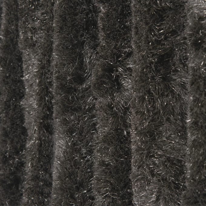 Wicotex - Vliegengordijn Kattenstaart - Zwart - 240x100 cm
