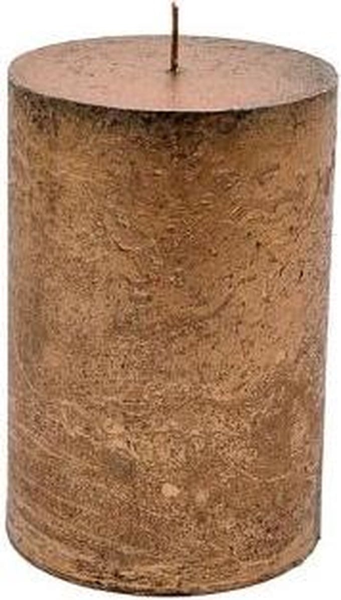 Stompkaars copper - KaarsenKerstkaarsen - Paraffine - 10x15cm