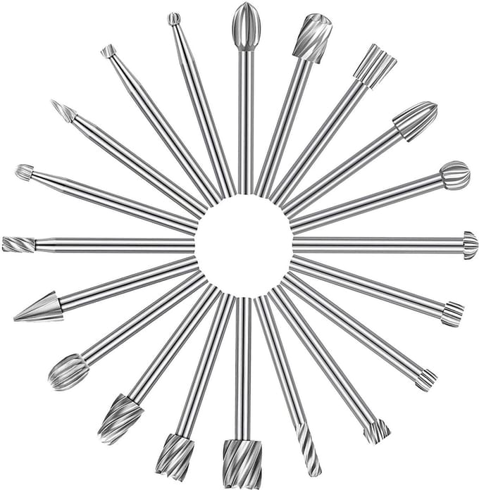 Dailygoody - Houtsnijbits Set - 20-delig - Ideaal voor Diy