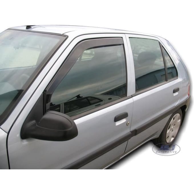 Luchtdeflectoren - J&;J AUTOMOTIVE - Heko - Getint - Voor Citroen Saxo 1996-1999 - Eenvoudige installatie