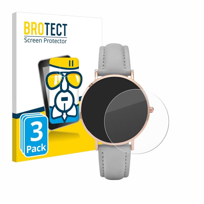 Screenprotector 3 Stuks voor Cluse La Boheme (38 mm) Beschermglas transparant