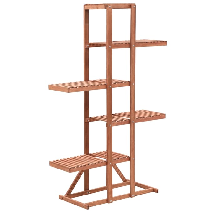 vidaXL - Plantenstandaard - 86x36x139 - cm - cederhout