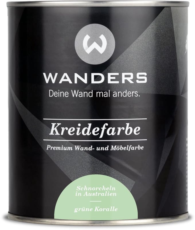 Wanders24 Shabby Chic krijtverf – Grüne Koralle – 750 ml