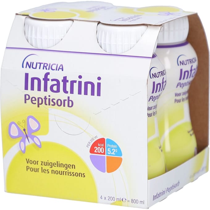 Nutricia Infatrini Peptisorb 4x200 Melk