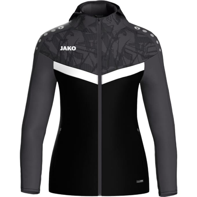 Dames trainingsjack met capuchon en volledige ritssluiting Jako Iconic