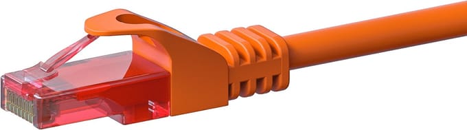 Danicom UTP CAT6 patchkabel - 7,5 meter oranje - 100% koper - netwerkkabel - internetkabel - UTP kabel - RJ45 - 1000 mbit/s