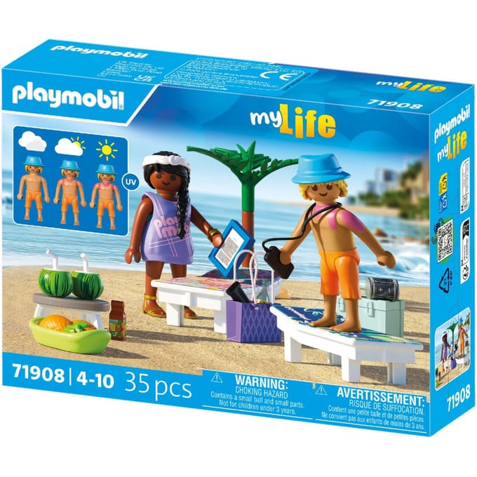 PLAYMOBIL 71908 Stranduitje met koppel Bouwsets