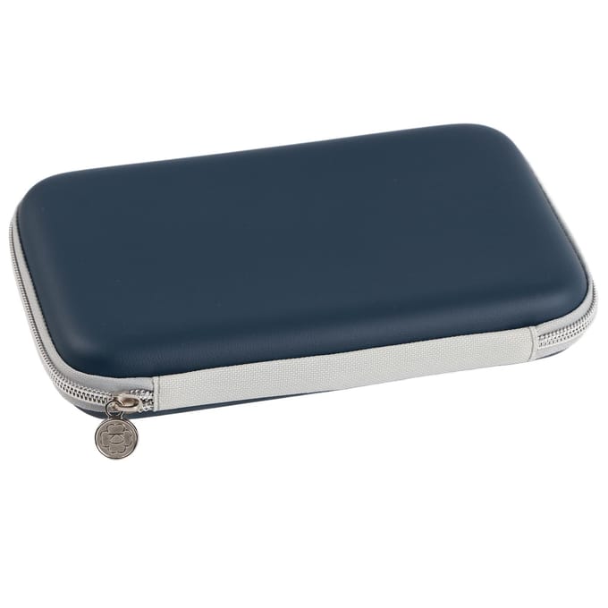 PU Leer Zwart Mondharmonica Rits Draagtas Opbergtas voor 7 Mondharmonica's black