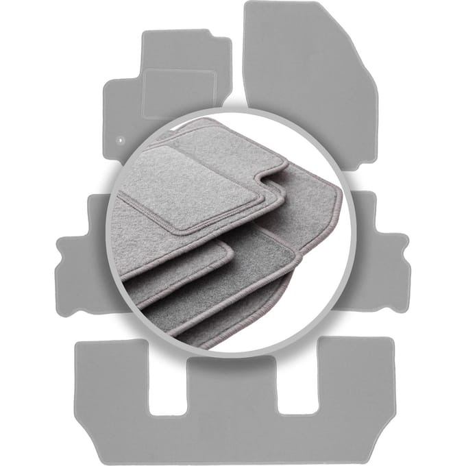 Grijze automatten voor: Ford Galaxy MK2 FL 7-zits (2012-2015)