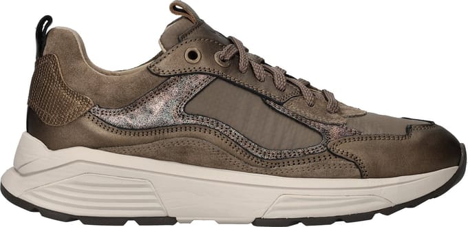 Xsensible Combi G Sneaker Sneakers - Suède - Dames - Taupe - Maat 43