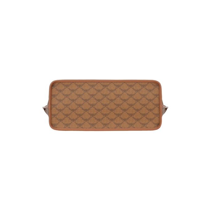 MCM Himmel Sac cabas Classic Logo Feuille de Laurier Cuir synthétique Sacs cabas pour femme Cognac MWPESAC03CO001 Basic Set (Bag+Dust Bag) brown